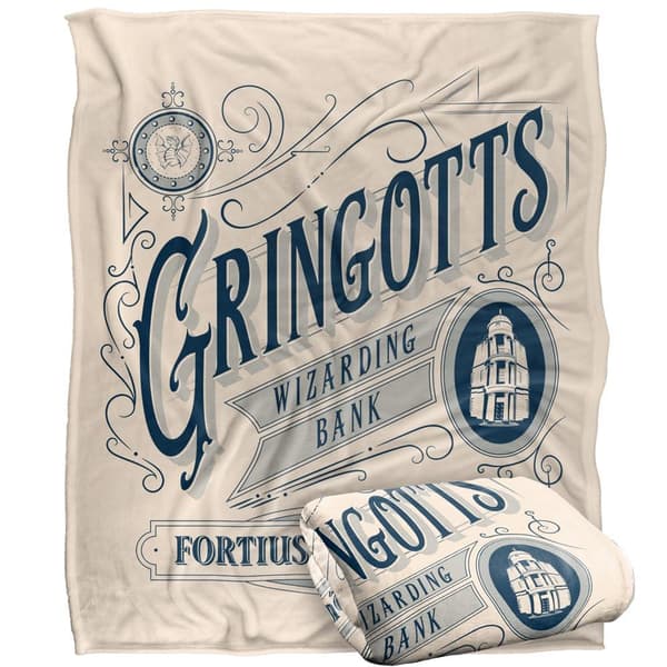 Harry Potter Gringotts Supersoft Blanket