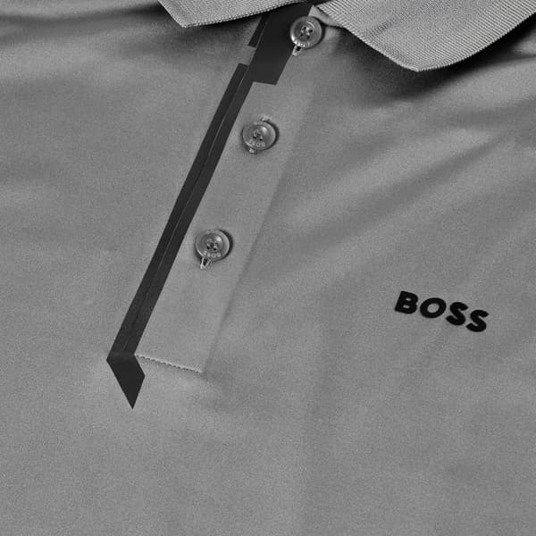 Boss Herr Paddytech Logotyp Raglan Pikétröja