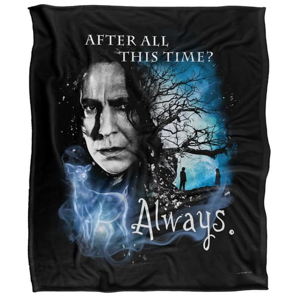 Harry Potter Always Snape Blanket
