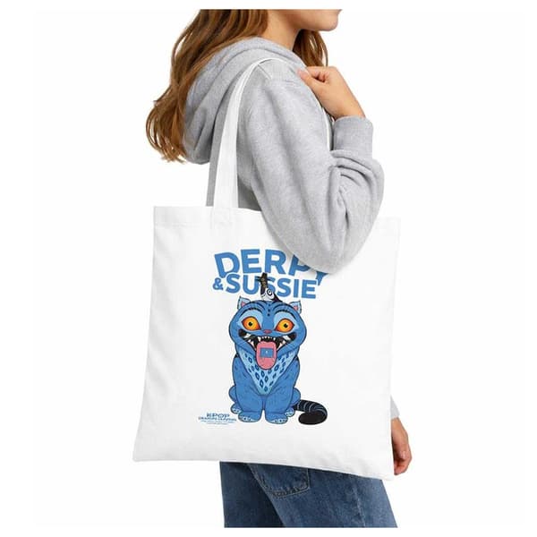 K-Pop Demon Hunters Derpy & Sussie Reusable Tote Bag