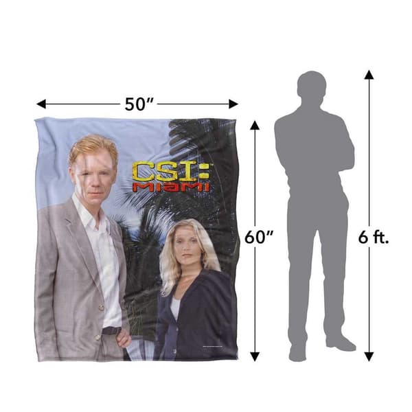 CSI: Miami Silkinpehmeä peitto