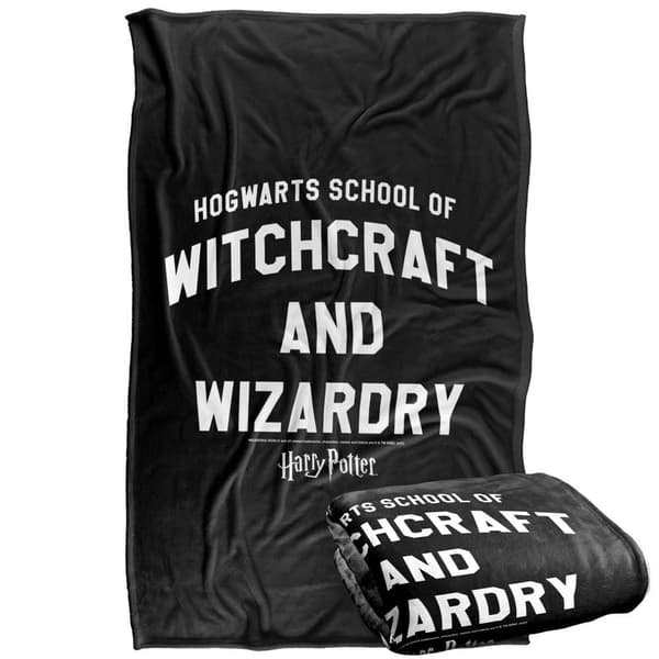 Harry Potter Witchcraft And Wizardry Blanket