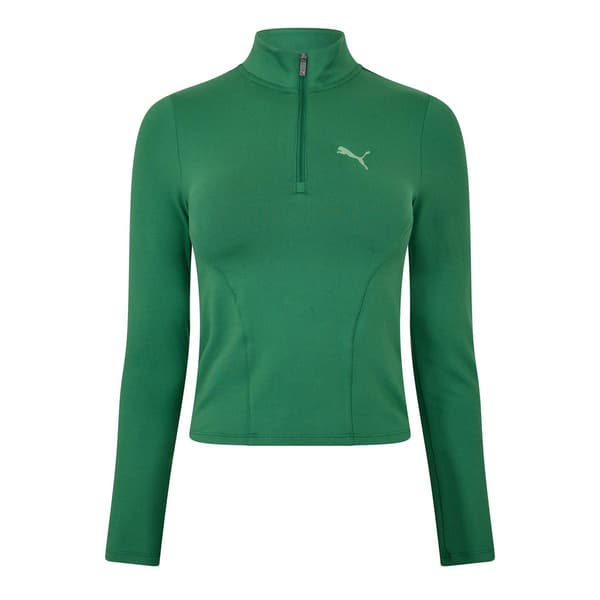 Puma Dam/Kvinnor Halv Zip Fleecetopp