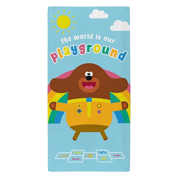 Hey Duggee Playground Beach Towel