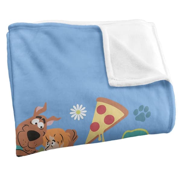 Scooby Doo Food Soft Touch Blanket