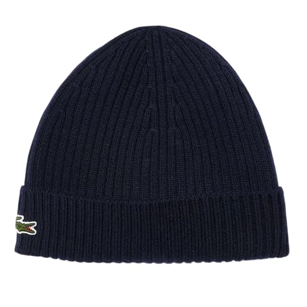 Lacoste Embroidered Logo Beanie