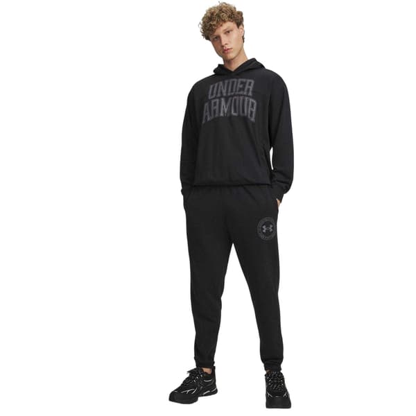 Under Armour Mens Rival Graphic Print Jogging Bottoms