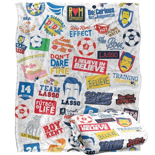 Ted Lasso All-Over Print Blanket