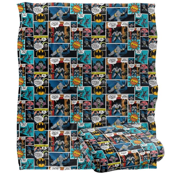 Batman Serietidningscollagefilt