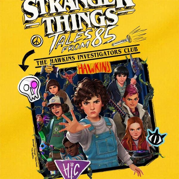 Stranger Things: Berättelser från ´85 Gruppaffisch Tygbärkasse