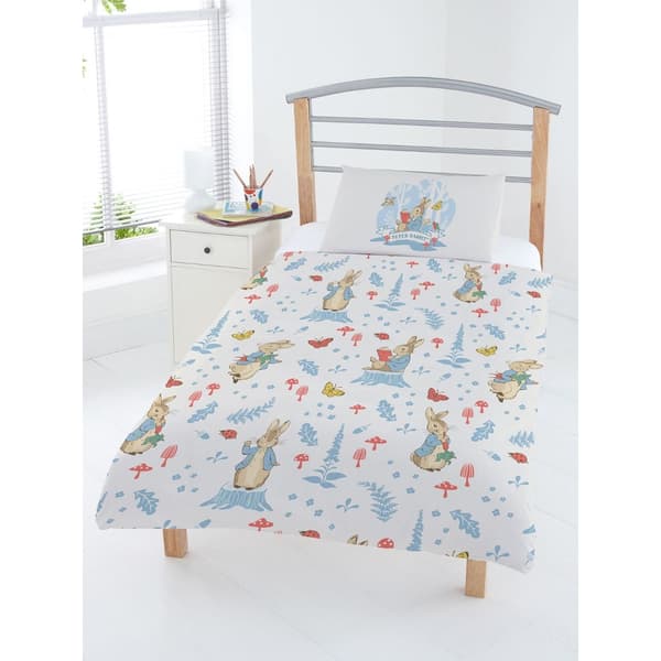 Peter Rabbit Forest Life Reversible Duvet Cover Set