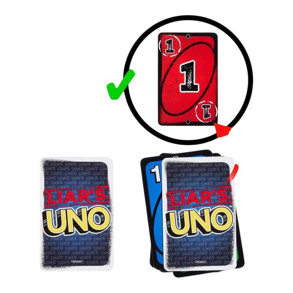 Mattel Liar´s UNO Card Game