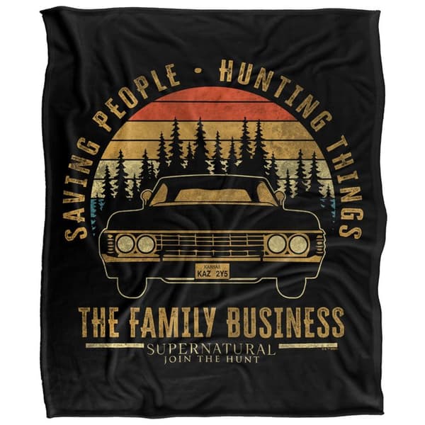 Supernatural Sunset Soft Touch Blanket