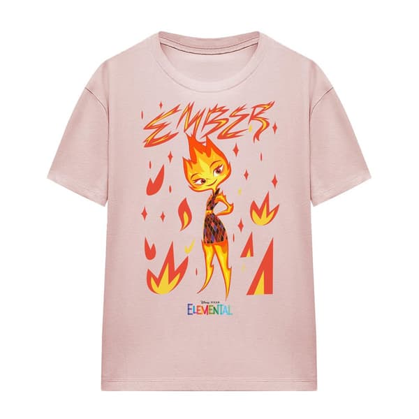 Elemental Dam/Dam Ember Fire T-shirt