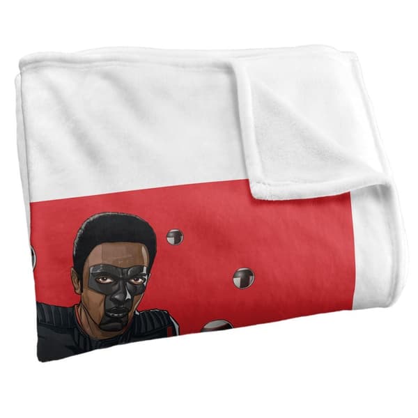 Superman Mr Terrific 2025 Soft Touch Blanket