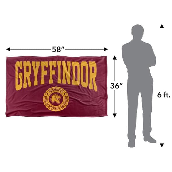 Harry Potter Gryffindor Crest Soft Touch Blanket