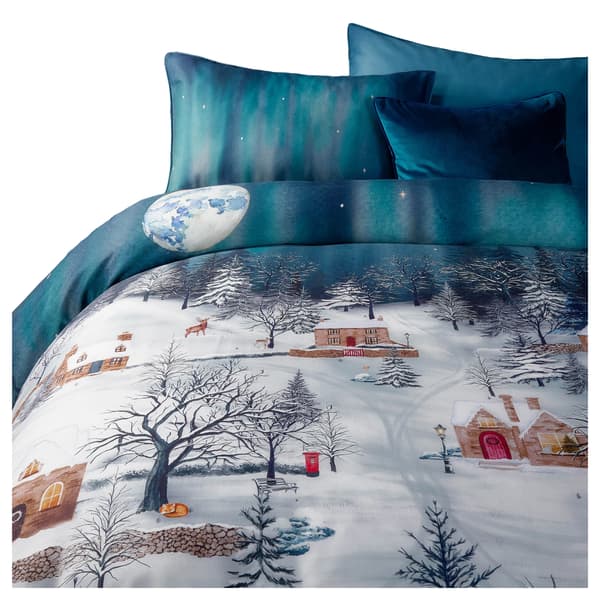 Paoletti Reversible Star Duvet Cover Set
