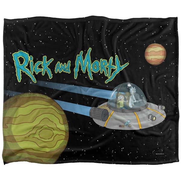 Rick And Morty Silky Space Supersoft -peitto
