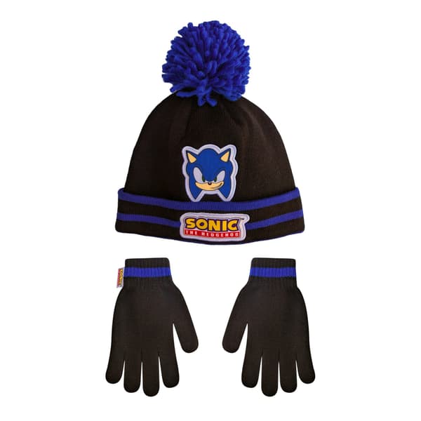 Sonic The Hedgehog Barn/Kids Sonic Mössa & Handskar Set