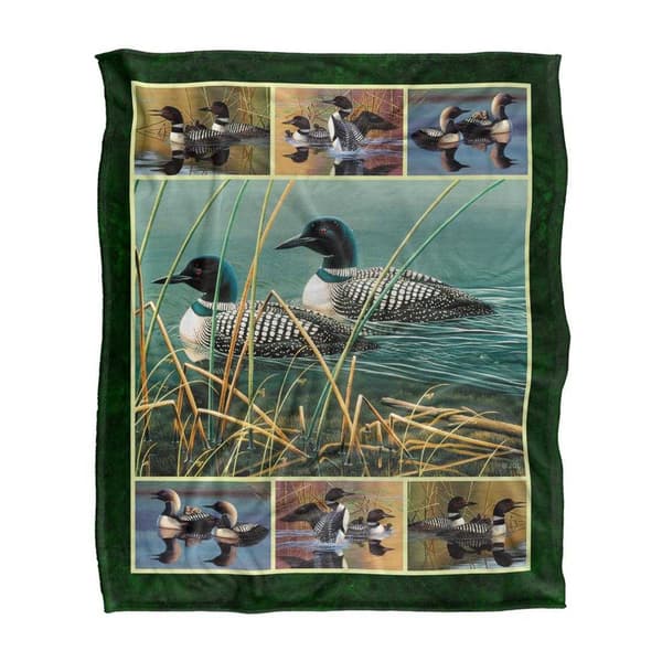 JQ Licensing Silky Mallard Supersoft Blanket