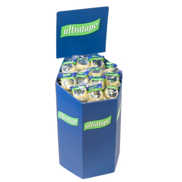 Ultratape Klar Tejp 18mm x 40m 2-pack