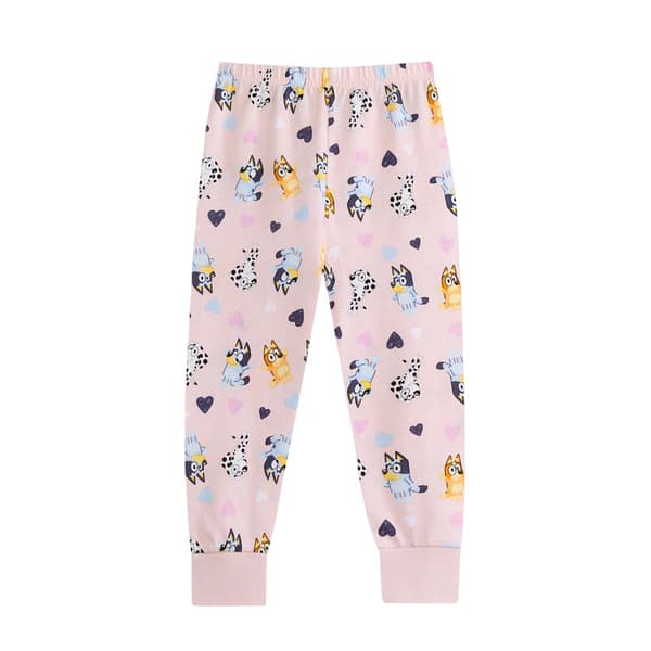 Bluey Flickor Karaktär Långärmad Lång Pyjamas Set