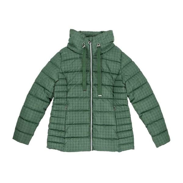 Firetrap Dam/Dam Houndstooth Pufferjacka