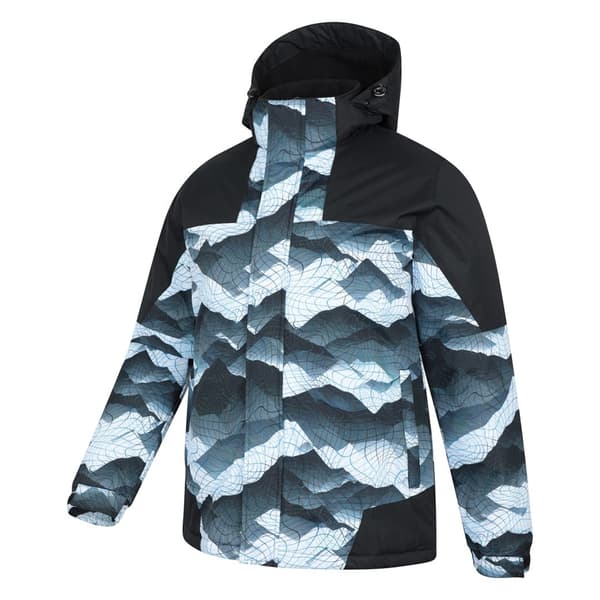 Mountain Warehouse Mens Shadow II Printed Ski Jacket