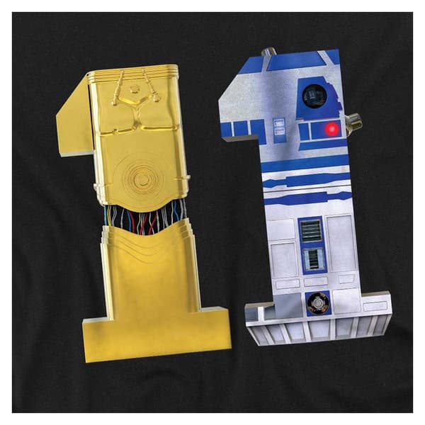 Star Wars Barn 11 C3PO R2-D2 Tröja