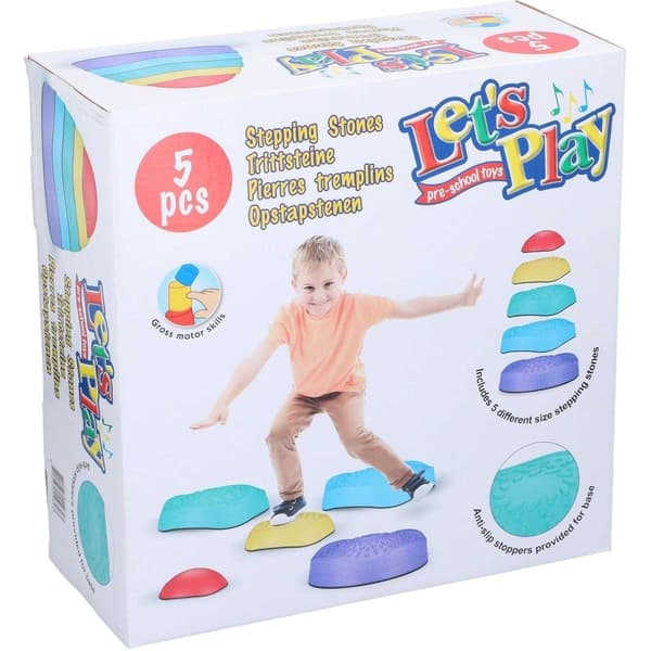 Edco Stepping Stone Sensorisk Leksaksset (5-pack)