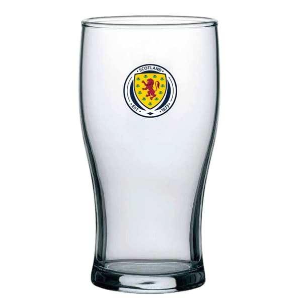 Scottish FA Crest Pint Glass Set