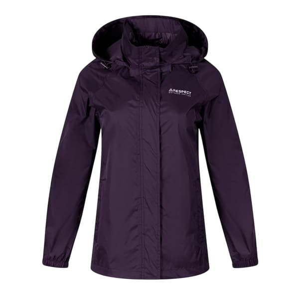 Respect Womens/Ladies Packaway Waterproof Jacket