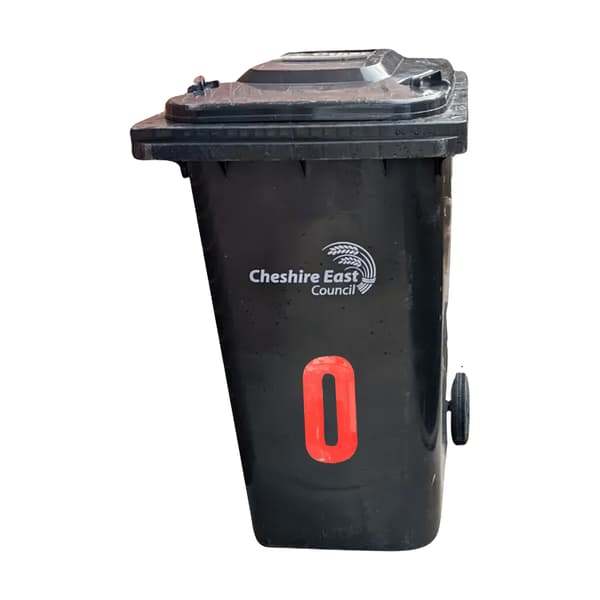 Rowan Number - 0 Reflective Bin Number