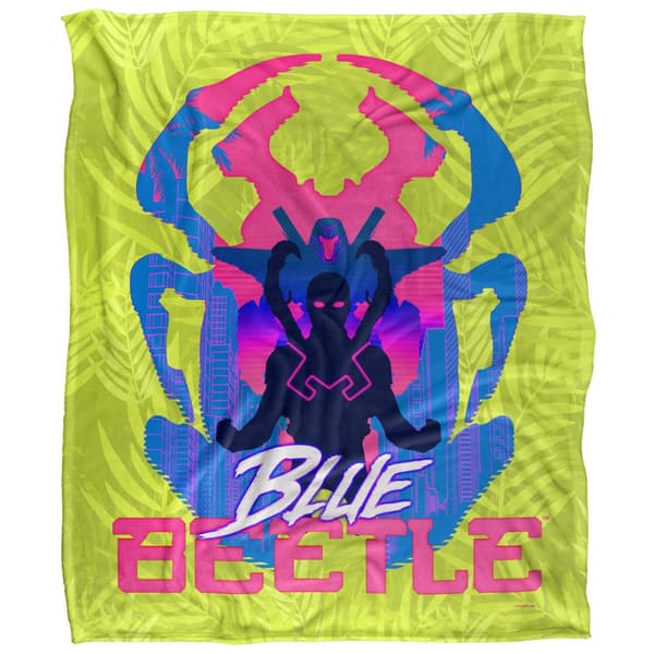 Blue Beetle Silhuettfilt
