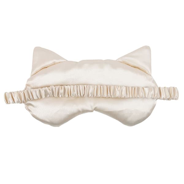 Something Different Sovmask i satin med kattansikte