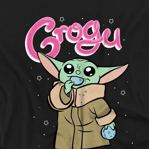 Star Wars Barn/Kids Grogu Bubble Sweatshirt