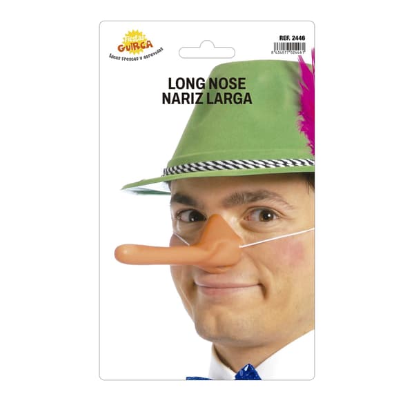 Fiestas Guirca Plastic Plain Fake Nose