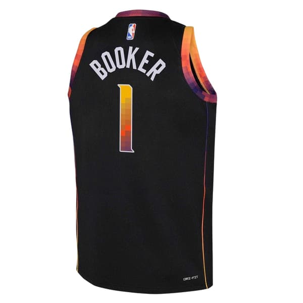 Phoenix Suns Barn/Kids Devin Booker #1 Basketlinne