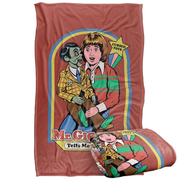 Steven Rhodes Mr Giggles Soft Touch Blanket