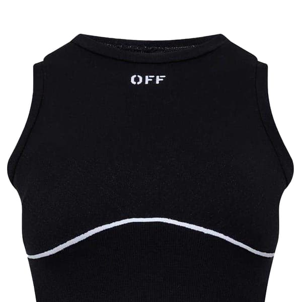 Off White Dam/Dam Slim Linne