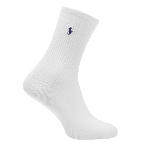 Ralph Lauren Crewstrumpor i Bomull för Herr (3-pack)