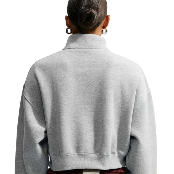 Nike Dam Fleece Half Zip Oversized Sweatshirt