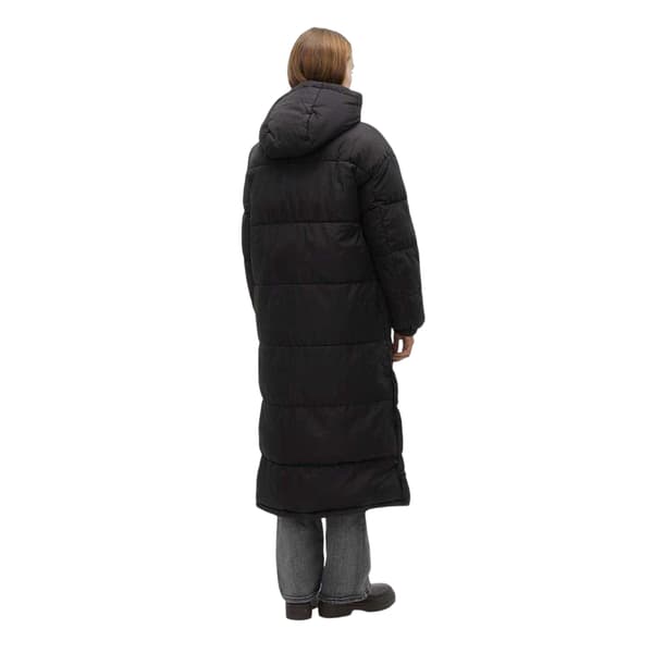 Vero Moda Dam Lång Huva Avslappnad Passform Pufferjacka