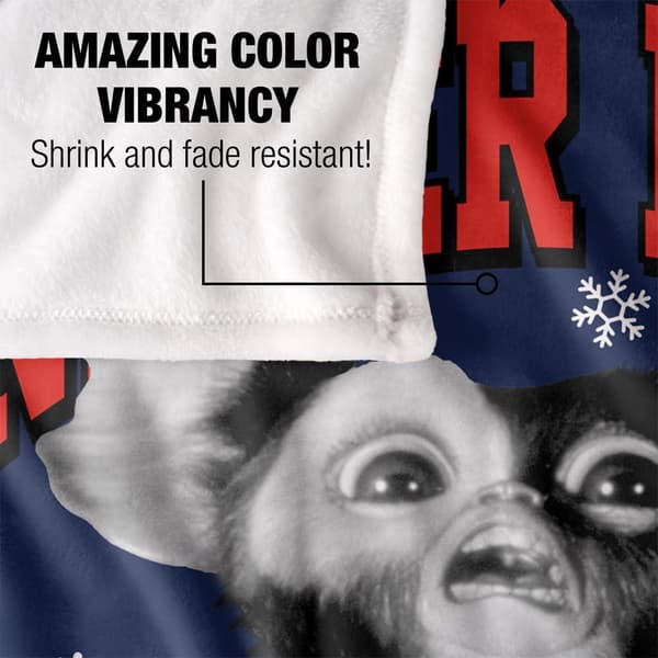 Gremlins Gizmo Never Feed After Midnight Blanket