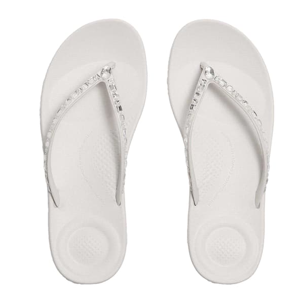 Fit Flop Dam/Dam Utsmyckade Platta Flip-Flops
