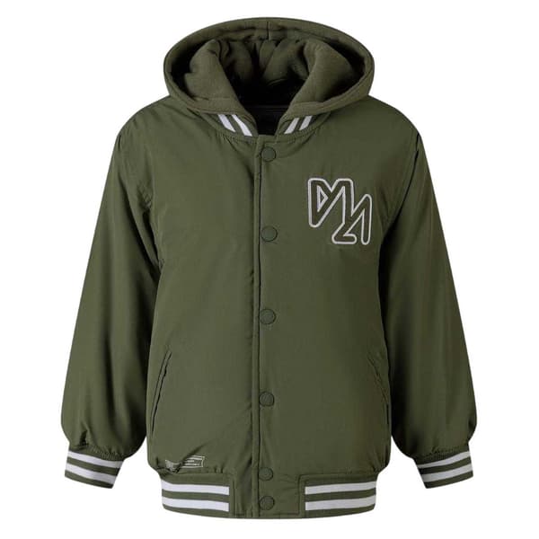 Minoti Pojkars Broderad Baseball Varsity Jacka