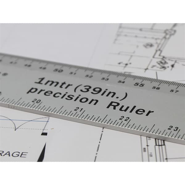 Faithfull Aluminium Flat Rule