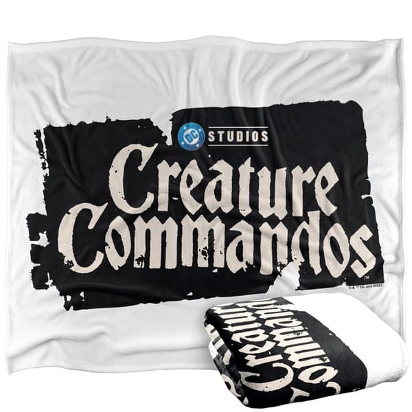 Creature Commandos Logo Blanket