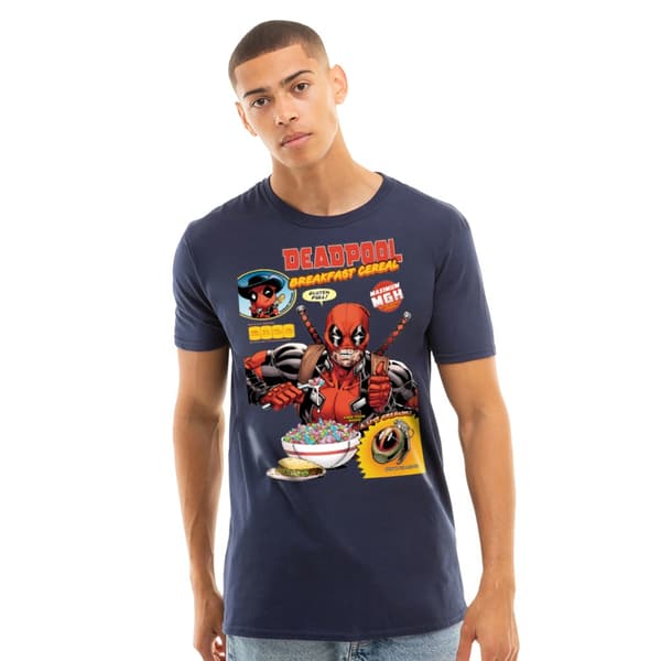 Marvel Herr Deadpool Cereal T-shirt