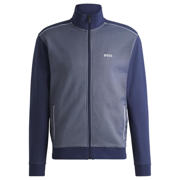 Boss Mens Logo Regular Long-Sleeved Jacket